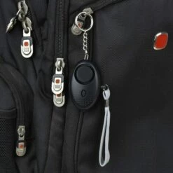 LITZEE Alarme Personnelle, Porte-clés D'alarme De Panique, 140 DB, Alarme De Sécurité Avec Lumière LED Pour Femmes, Filles Et Personnes âgées (Noir) -Equipement antichute Soldes 51551450 5