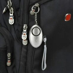 LITZEE Alarme Personnelle, Personnel Alarme, Alarme 140db Emergency Self Defense Security With LED Light For Women Girls Elderly Safety, Purple (Batteries Inclus) (Silver) -Equipement antichute Soldes 51551459 5