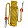 JN.SONGS Corde D'Escalade Corde De Sécurité 10 Mm Avec 2 Mousquetons Pour Alpinisme Sauvetage - 10m Jaune -Equipement antichute Soldes 52579822 1