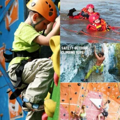 JN.SONGS Corde D'Escalade Corde De Sécurité 10 Mm Avec 2 Mousquetons Pour Alpinisme Sauvetage - 10m Jaune 11 JN.SONGS Corde D'Escalade Corde De Sécurité 10 Mm Avec 2 Mousquetons Pour Alpinisme Sauvetage - 10m Jaune -Equipement antichute Soldes 52579822 5