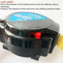 CADEAU Antichute à Rappel Automatique à Sangle 1.5 M Stop Chute+Crochet Rétractable Sangle Lifeline Equipement De Protection Individuelle Et De Securite Connexion HarnaisC -Equipement antichute Soldes 52586159 4