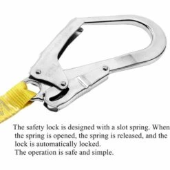 CADEAU Sangle Longe De Sécurité Longe D'escalade Avec Mousqueton Boucle En Acier Pour Escalade Alpinisme Antichut 10 CADEAU Sangle Longe De Sécurité Longe D'escalade Avec Mousqueton Boucle En Acier Pour Escalade Alpinisme Antichut -Equipement antichute Soldes 52586188 4