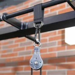 Poulie De Levage, 300kg Silencieux Poulie Anneau De Levage Pivotant En Acier Inoxydable Levage Roue Pour Musculation De Roulement Remise En Forme,Betterlife -Equipement antichute Soldes 53378941 3