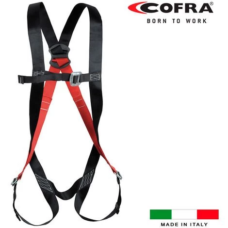Harnais Cerf-volant Noir COFRA 3 Harnais Cerf-volant Noir COFRA