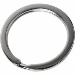 TINOR 100 Porte-Clés En Acier Inoxydable 25 Mm, Porte-clés Anneaux, Métal Alliage Clé Anneaux, Porte-Clés Rond, Design Plat, Anneau Fendu En Métal, Anneau Fendu Pour Voiture, Maison, Accessoires Clés -Equipement antichute Soldes 54679596 5