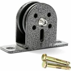 VERSAILLESFR Poulie Simple, Poulie Silencieuse, Poulie De Corde De Levage Pivotante En Acier Inoxydable Poulie Silencieuse Poulie De Corde Pivotante Robuste Pour Accessoires D'exercice 110*65*30mm,Versailles