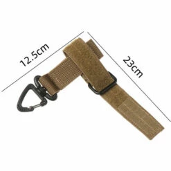 THSINDE 4 PCS Mousqueton De Ceinture, Sangle En Nylon Avec Porte-Clés Anti-Friction Boucle De Gilet Tactique Pour Plein Air, Camping, Randonnée -Equipement antichute Soldes 54856774 3