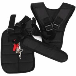 BARES Double Bandoulière Gardes Tondeuse De Jardin Tondeuse à Gazon Tondeuse Rembourrée Avec Coussinets Sangles Réglables Pour Tondeuse