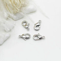 CADEAUX 100 Pièces Fermoirs Mousquetons/fermoir Bijoux Argent Pour Fabrication De Bijoux, Pendentif Et Bbracelet(Argent) 11 CADEAUX 100 Pièces Fermoirs Mousquetons/fermoir Bijoux Argent Pour Fabrication De Bijoux, Pendentif Et Bbracelet(Argent) -Equipement antichute Soldes 54960001 5