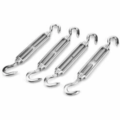 BRIDAY M6 Kit De Fixation Pour Voile D'ombrage, Acier Inoxydable Soleil Voile D'ombrage Kit De Fixation Pour Triangle Et Carré, Rectangle, Du Soleil Voile D'ombrage Accessoires De Fixation -Equipement antichute Soldes 55166353 3