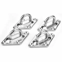 BRIDAY M6 Kit De Fixation Pour Voile D'ombrage, Acier Inoxydable Soleil Voile D'ombrage Kit De Fixation Pour Triangle Et Carré, Rectangle, Du Soleil Voile D'ombrage Accessoires De Fixation -Equipement antichute Soldes 55166353 4