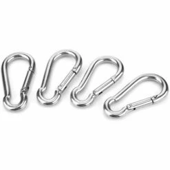 BRIDAY M6 Kit De Fixation Pour Voile D'ombrage, Acier Inoxydable Soleil Voile D'ombrage Kit De Fixation Pour Triangle Et Carré, Rectangle, Du Soleil Voile D'ombrage Accessoires De Fixation -Equipement antichute Soldes 55166353 5