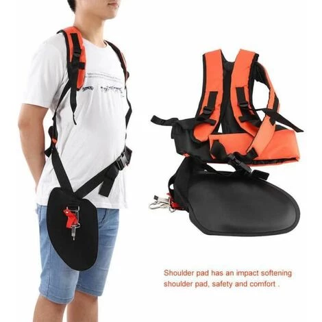 Tronçonneuse, Bandoulière Réglable à Double Boutonnage Pour Débroussailleuse Débroussailleuse Tondeuse Sangle Rembourrée FUIENKO 3 Tronçonneuse, Bandoulière Réglable à Double Boutonnage Pour Débroussailleuse Débroussailleuse Tondeuse Sangle Rembourrée FUIENKO