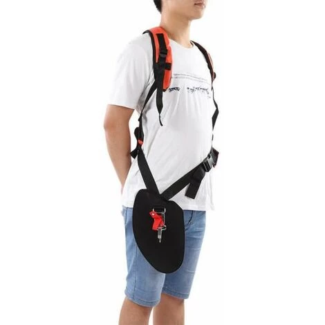 Tronçonneuse, Bandoulière Réglable à Double Boutonnage Pour Débroussailleuse Débroussailleuse Tondeuse Sangle Rembourrée FUIENKO 5 Tronçonneuse, Bandoulière Réglable à Double Boutonnage Pour Débroussailleuse Débroussailleuse Tondeuse Sangle Rembourrée FUIENKO – Image 3