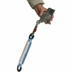 MONLY Clip De Chute De Protection Contre Les Chutes D'escalade Arrêt Auto-freinant En Acier Allié Portable (trou Rond) -Equipement antichute Soldes 55272191 5