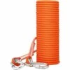 MONLY Corde Escalade Cordettes Baudrier Paracorde Multifonctionnel En Polypropylène 8 Mm Avec Boucles Mousquetons Orange Pour Laisse Amarrage Escalade,Randonnée,Alpinisme,Parachute,Sauvetage -Equipement antichute Soldes 55273282 1