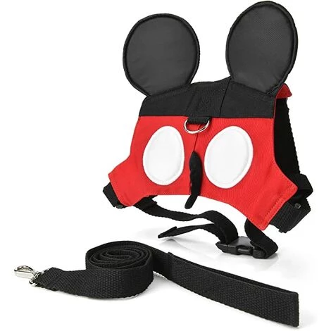 ILOVEMILAN Sac A Dos Harnais De Sécurité Mini Sangle Anti-perte Sangle Pour Bébé Tout-petit Marche Garçons Et Des Filles (Rouge) 6 ILOVEMILAN Sac A Dos Harnais De Sécurité Mini Sangle Anti-perte Sangle Pour Bébé Tout-petit Marche Garçons Et Des Filles (Rouge) – Image 4