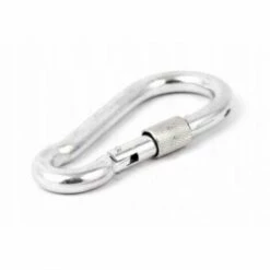 JARDIBRICODECO Mousqueton à Corde Torsadé Avec Fixation 12x140