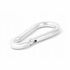 JARDIBRICODECO Mousqueton à Corde Avec Sécurité 160 X 13 Mm