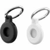PERLE RARE 2 Pièces étui Airtag épaissi Housse De Protection En Silicone Pour Apple Airtags Support Airtag Lavable, Coque Airtag, Porte-clés Airtag(Black White) 2 PERLE RARE 2 Pièces étui Airtag épaissi Housse De Protection En Silicone Pour Apple Airtags Support Airtag Lavable, Coque Airtag, Porte-clés Airtag(Black White) -Equipement antichute Soldes 55608041 1