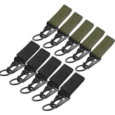 ILOVEMILAN 10 Mousqueton Tactique à Accrocher à La Ceinture, à La Ceinture, à La Ceinture, Au Sac à Dos, Au Porte-clés, Pour Le Camping, La Randonnée 3 ILOVEMILAN 10 Mousqueton Tactique à Accrocher à La Ceinture, à La Ceinture, à La Ceinture, Au Sac à Dos, Au Porte-clés, Pour Le Camping, La Randonnée