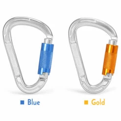 SUPERSELLER Mousqueton Mousqueton De Porte De Verrouillage à Torsion 25KN Mousqueton à Verrouillage Automatique Certifié Boucle à Anneau En D Extérieur Escalade Rappel Canyoning Hamac Clip De Verrouillage - Bleu 11 SUPERSELLER Mousqueton Mousqueton De Porte De Verrouillage à Torsion 25KN Mousqueton à Verrouillage Automatique Certifié Boucle à Anneau En D Extérieur Escalade Rappel Canyoning Hamac Clip De Verrouillage - Bleu -Equipement antichute Soldes 55645051 5