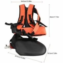Harnais Debroussailleuse Universel à Dos Fessionnel Double Bandoulière FUIENKO -Equipement antichute Soldes 56059723 4