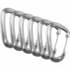 SUPERSELLER PCS Mousqueton 12KN Heavy Duty Mousqueton Clips Pour Hamacs Camping Randonnée Randonnée - Argent 2 SUPERSELLER PCS Mousqueton 12KN Heavy Duty Mousqueton Clips Pour Hamacs Camping Randonnée Randonnée - Argent -Equipement antichute Soldes 56091582 1