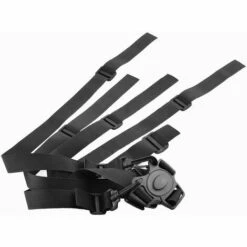 BEARSU 5 Points Bébé Harnais De Sécurité Fixation,Ceinture Réglable De Crochet De Bébé De Crochet De Pivot Pour Chaise Haute Bébé Landau Et Poussette (Noir) -Equipement antichute Soldes 56119914 3