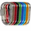 SUPERSELLER Lot De 9 Mousquetons à Anneau En D En Alliage D'aluminium Avec Boucle De Suspension Pour Camping En Plein Air, Randonnée - 9 Pièces -Equipement antichute Soldes 56376473 1