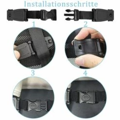 LTS FAFA Lot De 3 Ceintures De Sécurité Pour Enfant Système De Harnais à 5 Points Pour Bébé Ceintures De Sécurité Universelles Pour Chaise Haute (avec 5 Coussinets De Protection) -Equipement antichute Soldes 56640368 4
