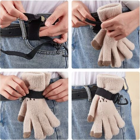 ROSIER 6 Pcs 3 Couleurs 230*125mm Nylon Gant Clip Attache De Câble Avec Fermoir En Plastique Gants Holderwith Mousqueton Pour Activité En Plein Air Gant Grabber Gant Holder Clip,VEBTles 5 ROSIER 6 Pcs 3 Couleurs 230*125mm Nylon Gant Clip Attache De Câble Avec Fermoir En Plastique Gants Holderwith Mousqueton Pour Activité En Plein Air Gant Grabber Gant Holder Clip,VEBTles – Image 3