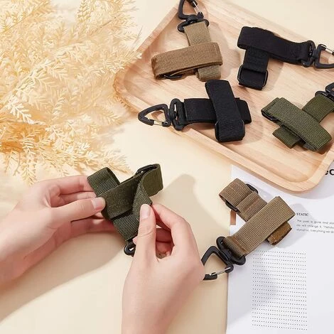 ROSIER 6 Pcs 3 Couleurs 230*125mm Nylon Gant Clip Attache De Câble Avec Fermoir En Plastique Gants Holderwith Mousqueton Pour Activité En Plein Air Gant Grabber Gant Holder Clip,VEBTles 6 ROSIER 6 Pcs 3 Couleurs 230*125mm Nylon Gant Clip Attache De Câble Avec Fermoir En Plastique Gants Holderwith Mousqueton Pour Activité En Plein Air Gant Grabber Gant Holder Clip,VEBTles – Image 4