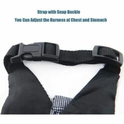 ILOVEMILAN Harnais De Costume Ajustable De Lapin, Harnais Pour Petit Animal Et Jeu De Laisse ， Pour Petits Animaux Lapin Hamsters Chats （Gris L） -Equipement antichute Soldes 57019362 3