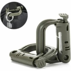 LONGZIMING Mousquetons En Plastique Petit Molle Clip Tactique Crochets D-Ring Molle Tactique Sangle Boucles De Mousqueton En Forme De D Crochet Clips Pour Camping Sangle Molle Sac à Dos Porte Clé 10 Pièces -Equipement antichute Soldes 57057893 4