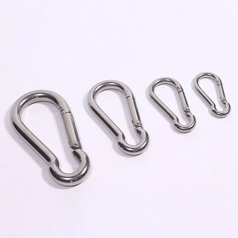 DECKON Mousqueton De Fixation Pour Charges Lourdes, Sports, Chiens De Serrure, Hamac Balançoire, En Acier Inoxydable 304, 10mm Épaisseur 7 DECKON Mousqueton De Fixation Pour Charges Lourdes, Sports, Chiens De Serrure, Hamac Balançoire, En Acier Inoxydable 304, 10mm Épaisseur – Image 5