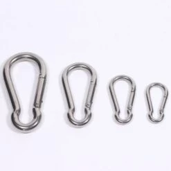 DECKON Mousqueton De Fixation Pour Charges Lourdes, Sports, Chiens De Serrure, Hamac Balançoire, En Acier Inoxydable 304, 6mm Épaisseur -Equipement antichute Soldes 57178859 4