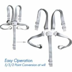 TRIOMPHE Sangles De Sécurité Pour Chaise Haute,T-Audace Harnais De Sécurité 5 Points Pour Enfants Convertibles Pour Chaise Haute/landau/poussette/poussette 9 TRIOMPHE Sangles De Sécurité Pour Chaise Haute,T-Audace Harnais De Sécurité 5 Points Pour Enfants Convertibles Pour Chaise Haute/landau/poussette/poussette -Equipement antichute Soldes 57266045 3