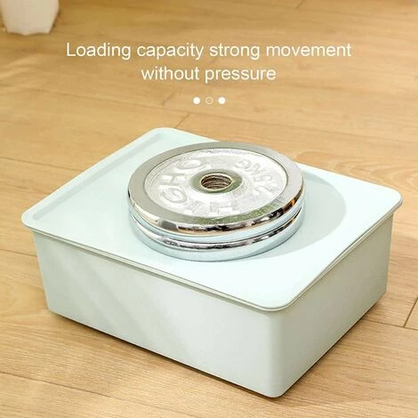 IRISFR 8 Pièces Poulie Universelle Rouleaux De Roue Inférieure De Meubles, Roulettes Auto-adhésives Pour Fond De Poubelle De Tiroir D'armoire,Lilaris 4 IRISFR 8 Pièces Poulie Universelle Rouleaux De Roue Inférieure De Meubles, Roulettes Auto-adhésives Pour Fond De Poubelle De Tiroir D'armoire,Lilaris – Image 3