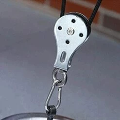 FLYME Poulie élévation Roulement 300 Kg Accessoires Entraînement Fitness Pendentif Pivotant Acier Inoxydable Gym Roue Traction Outils Silencieux Fente -Equipement antichute Soldes 57482305 3