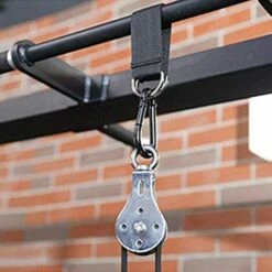 FLYME Poulie élévation Roulement 300 Kg Accessoires Entraînement Fitness Pendentif Pivotant Acier Inoxydable Gym Roue Traction Outils Silencieux Fente -Equipement antichute Soldes 57482305 4