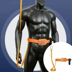 MACARON Ceinture De Travail De Sécurité - Ceinture Corporelle D'escalade Alpinisme De Roche - Harnais Antichute Équipement De Sécurité LO-Ron -Equipement antichute Soldes 57560127 4