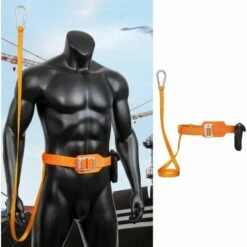 MACARON Ceinture De Travail De Sécurité - Ceinture Corporelle D'escalade Alpinisme De Roche - Harnais Antichute Équipement De Sécurité LO-Ron -Equipement antichute Soldes 57560127 5
