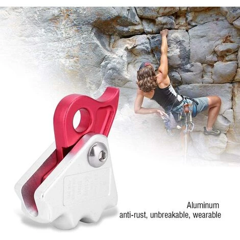 BEARSU Descendeur D'escalade - Dispositif De Verrouillage Automatique De Descendeur D'arrêt Automatique 15KN Stable Pour équipement D'escalade De Sauvetage De Corde De 9-12mm 4 BEARSU Descendeur D'escalade - Dispositif De Verrouillage Automatique De Descendeur D'arrêt Automatique 15KN Stable Pour équipement D'escalade De Sauvetage De Corde De 9-12mm – Image 2