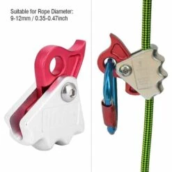 BEARSU Descendeur D'escalade - Dispositif De Verrouillage Automatique De Descendeur D'arrêt Automatique 15KN Stable Pour équipement D'escalade De Sauvetage De Corde De 9-12mm 9 BEARSU Descendeur D'escalade - Dispositif De Verrouillage Automatique De Descendeur D'arrêt Automatique 15KN Stable Pour équipement D'escalade De Sauvetage De Corde De 9-12mm -Equipement antichute Soldes 57685469 3