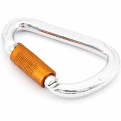 FLYME Mousquetons D'escalade Clips De Mousqueton à Verrouillage Automatique Twist Lock Et Mousquetons Robustes Pour Escalade, Descente En Rappel, Chiens De Verrouillage, 2800 Kg, 2 Pièces -Equipement antichute Soldes 57882341 3