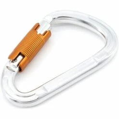 FLYME Mousquetons D'escalade Clips De Mousqueton à Verrouillage Automatique Twist Lock Et Mousquetons Robustes Pour Escalade, Descente En Rappel, Chiens De Verrouillage, 2800 Kg, 2 Pièces -Equipement antichute Soldes 57882341 4