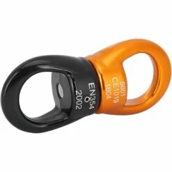 CADEAUX Climbing Carabiner Swivel Connector Climbing Rotation Connector Zum Heben Von Takelage Für Hängematten-Aerial Yoga Kinder Swing Rotation Hanger