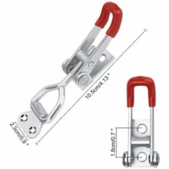 Fei Yu 100pcs Clip En Métal Porte-clés Mousqueton Porte-clés Fermoir Alliage Homard Griffe Polissage Porte-clés Crochets Griffe Fermoir Fermoir Avec Anneaux Détachables Pour Bricolage Artisanat -Equipement antichute Soldes 58083214 2