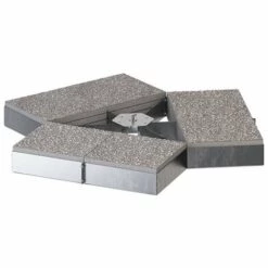 EPI - MATISERE Tapis Pour Support à Ballast Pour Point D'ancrage - 3 Pièces - BLOCKMAT/3